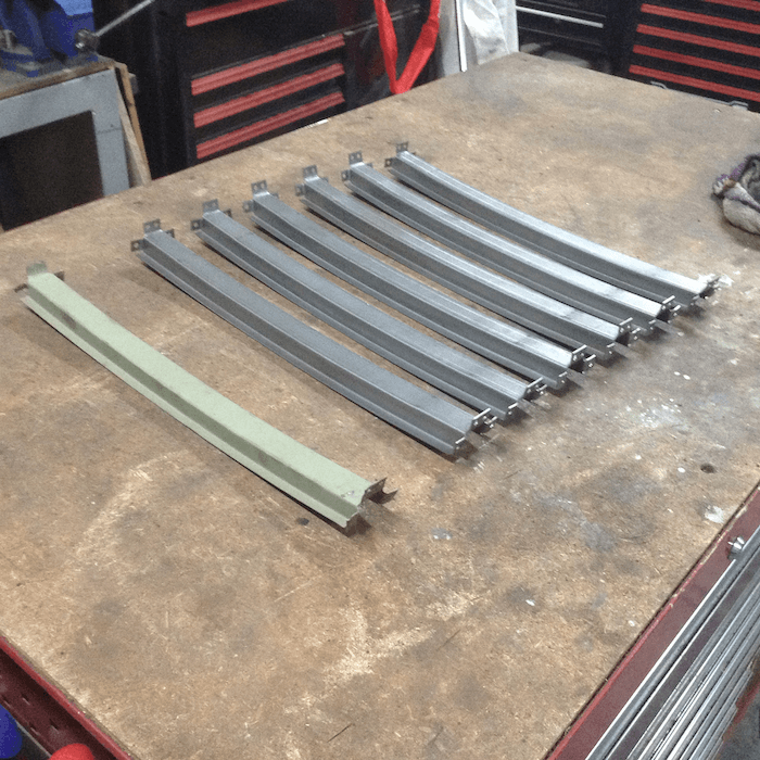 FB EK Holden Panel Van Internal Side Supports