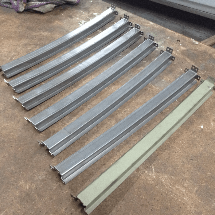 FB EK Holden Panel Van Internal Side Supports