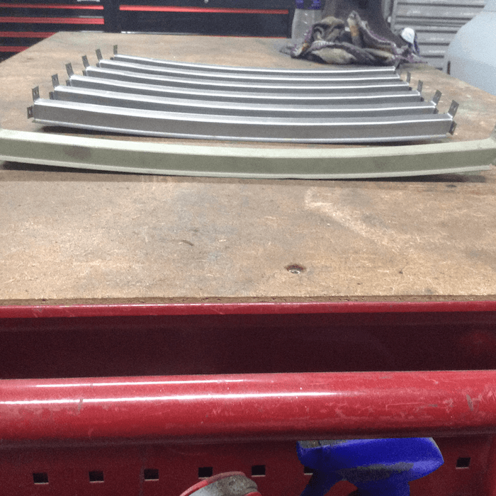 FB EK Holden Panel Van Internal Side Supports
