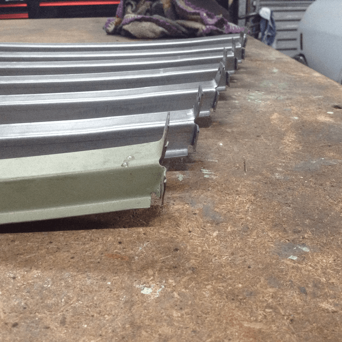 FB EK Holden Panel Van Internal Side Supports