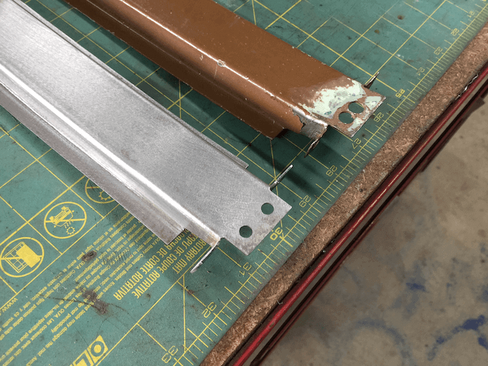 EJ EH Holden Panel Van Internal Side Supports