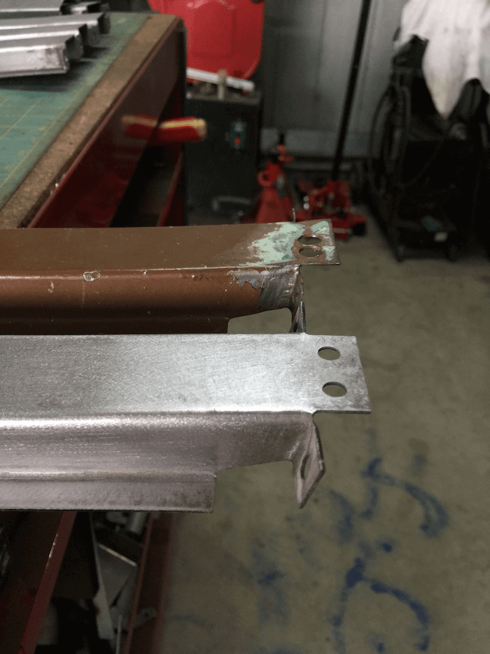 EJ EH Holden Panel Van Internal Side Supports