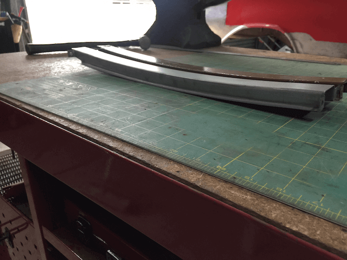 EJ EH Holden Panel Van Internal Side Supports