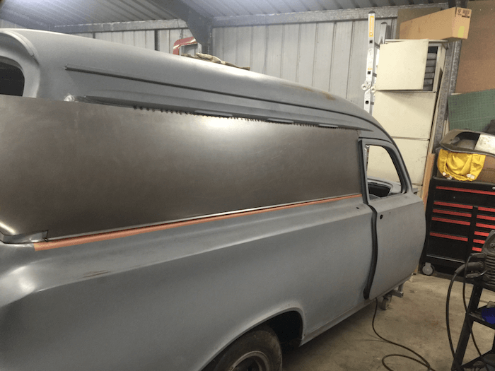EJ EH Holden Panel Van Side Panel