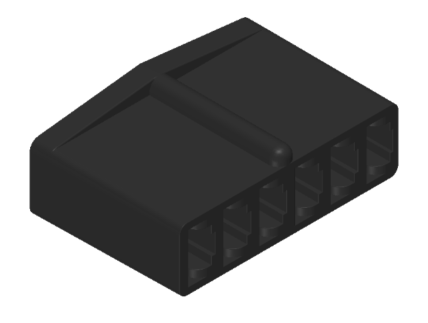 Picture of Generic Holden 6 way Connector Housing