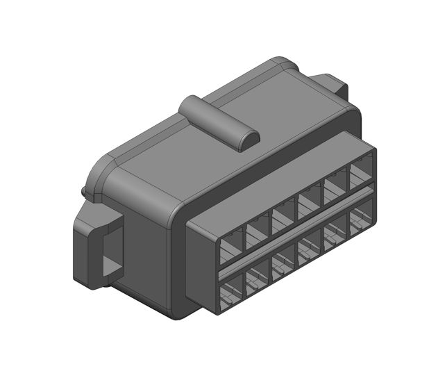 Mad Folk Engineering. Delphi 56 Series 12 Way Connector