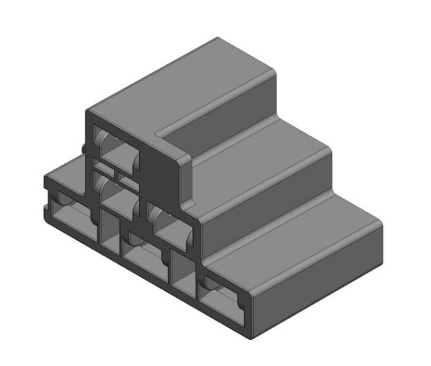 Picture of Delphi 56 Series 6 Way Connector